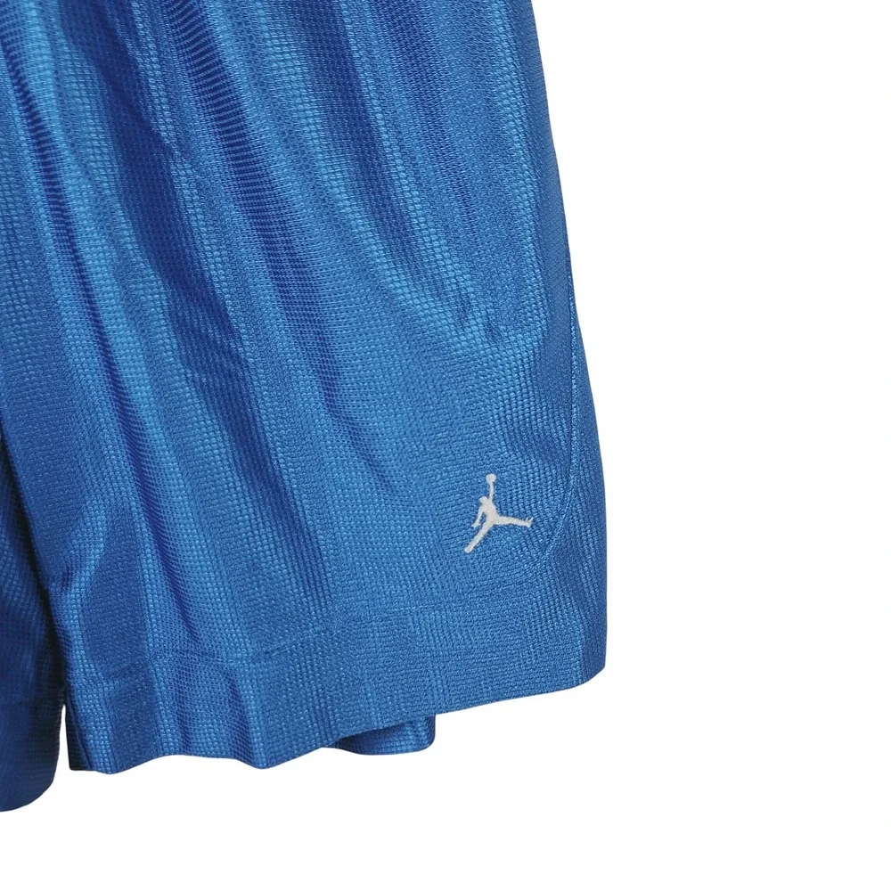 Jordan Brand Mens Royal Blue Mesh Basketball Shorts Jumpman Logo Size XL